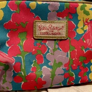 Lilly Pulitzer & Estee Lauder Vibrant Cosmetic Bag Discontinued Limited Edition